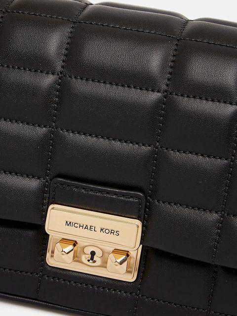 MICHAEL Michael Kors torebka skórzana TRIBECA kolor czarny 30R4G2RL7L