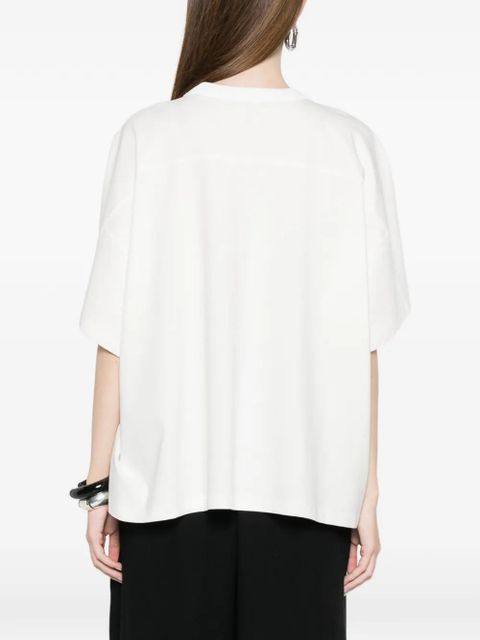 Eleh round-neck T-shirt - White