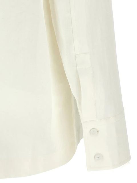 Jil Sander linen shirt - Neutrals