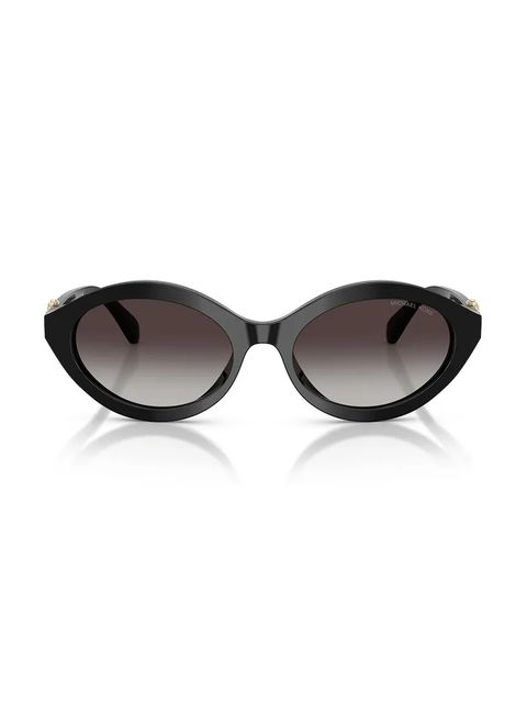 Michael Kors okulary przeciwsłoneczne damskie kolor czarny 0MK2257U