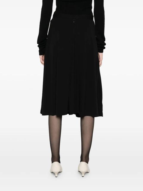 TOTEME fluid midi skirt - Black