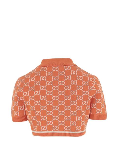 Gucci patterned collared shirt - Orange - zdjęcie produktu nr 2