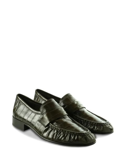 The Row textured loafers - Green - zdjęcie produktu nr 2