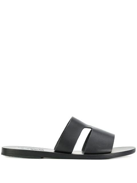 Ancient Greek Sandals classic slip-on sandals - Black - zdjęcie produktu nr 1