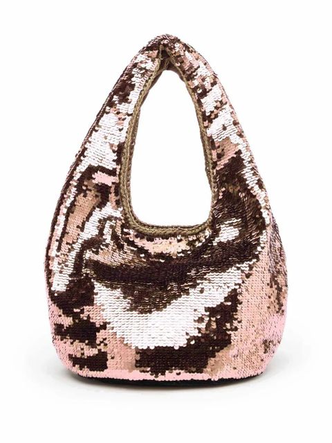 JW Anderson mini sequinned tote bag - Pink