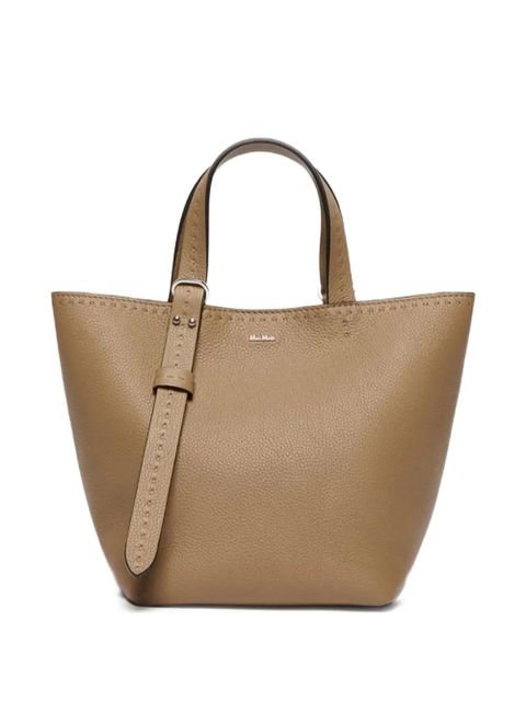Max Mara stitch-detail bucket handbag - Brown - zdjęcie produktu nr 1