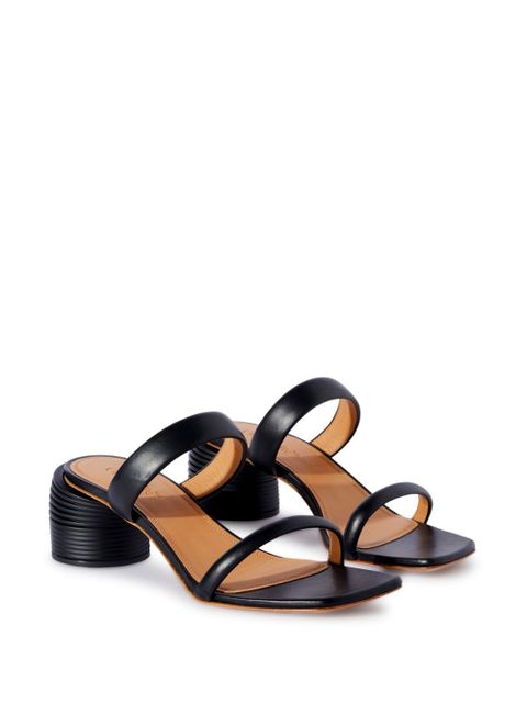 Off-White Spring leather sandals - Black - zdjęcie produktu nr 2