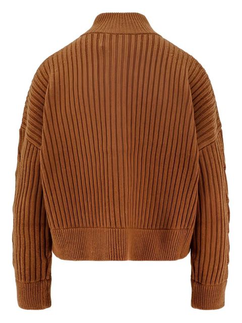 Max Mara Afelio button-fastening cardigan - Brown - zdjęcie produktu nr 2