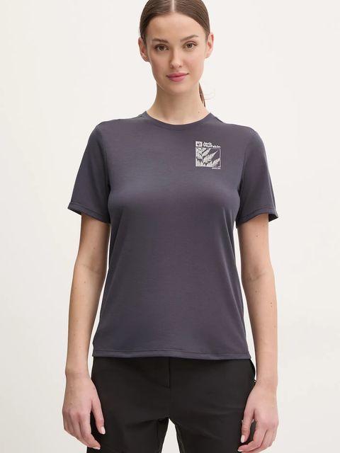 Jack Wolfskin t-shirt sportowy Vonnan Graphic - zdjęcie produktu nr 1