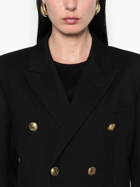 Saint Laurent wool gabardine blazer - Black - zdjęcie produktu nr 2