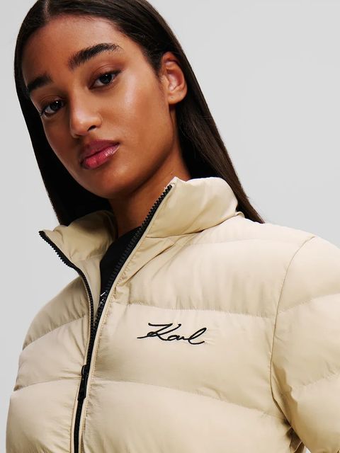 Karl Lagerfeld kurtka damska kolor beżowy A1W15049 - zdjęcie produktu nr 2