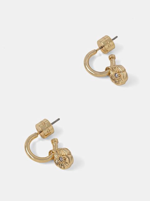 Coach kolczyki damskie metalowe - zdjęcie produktu nr 2