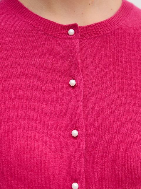 United Colors of Benetton sweter wełniany damski kolor różowy lekki 1002D501U