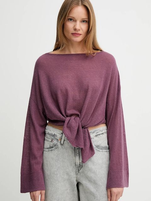 United Colors of Benetton sweter z wełną - zdjęcie produktu nr 1