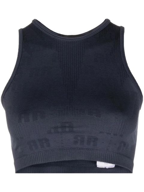 ROTATE BIRGER CHRISTENSEN cropped sleeveless top - Blue - zdjęcie produktu nr 1