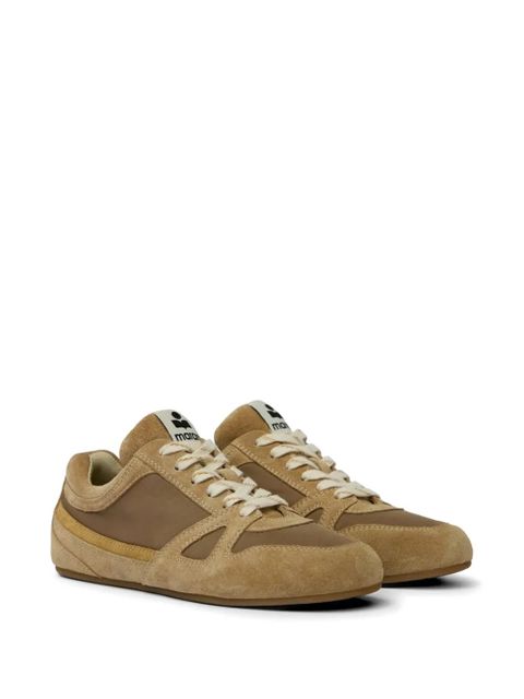 ISABEL MARANT Senny suede-pannel sneakers - Neutrals - zdjęcie produktu nr 2