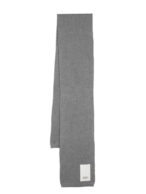 Ruslan Baginskiy logo-patch scarf - Grey - zdjęcie produktu nr 1