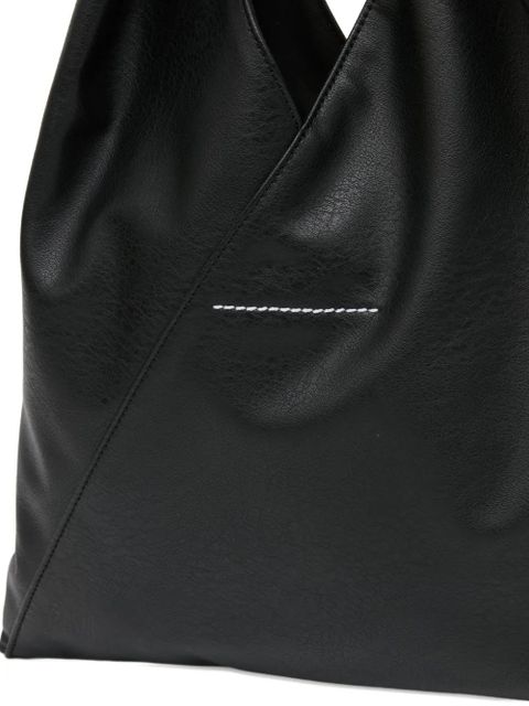 MM6 Maison Margiela Japanese triangular tote bag - Black