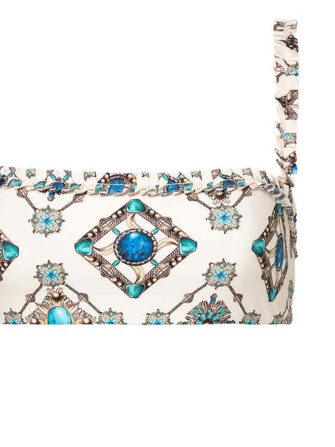 Agua By Agua Bendita Olmo Platero bikini top - White - zdjęcie produktu nr 2