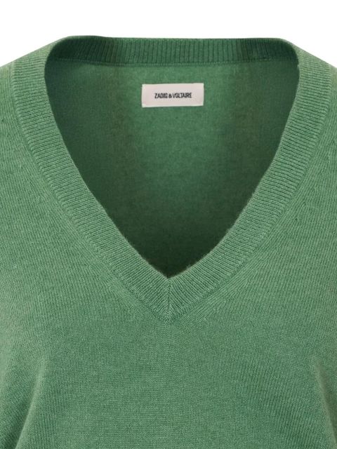Zadig&Voltaire V-neck sweater - Green