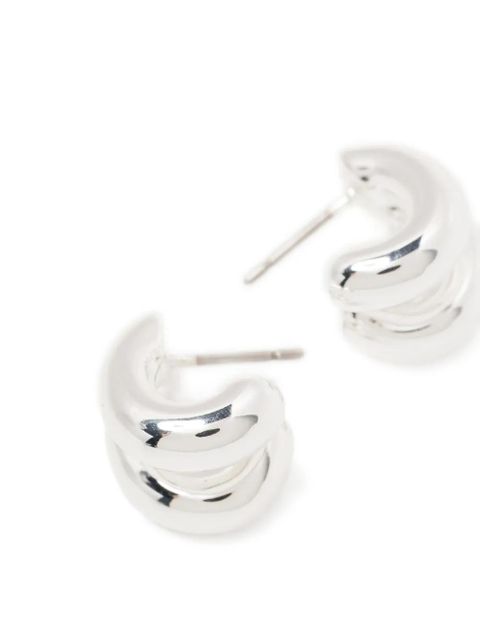 Jenny Bird mini Florence earrings - Silver