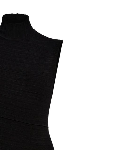 Proenza Schouler Federica pleated midi dress - Black - zdjęcie produktu nr 2