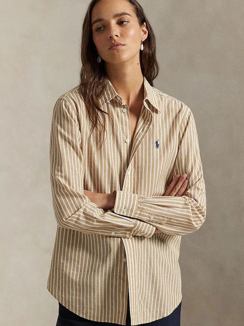 Polo Ralph Lauren koszula z dodatkiem lnu - zdjęcie produktu nr 2