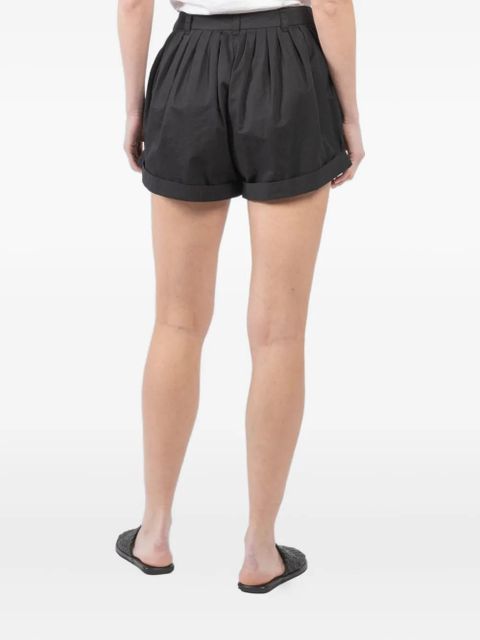 DÔEN Paige poplin shorts - Black