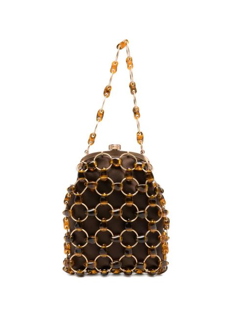 Cult Gaia Brielle chain tote bag - Brown - zdjęcie produktu nr 1