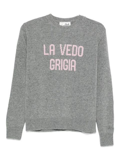 MC2 Saint Barth long-sleeve sweater - Grey