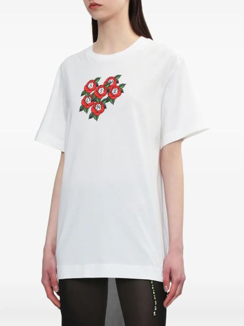 Simone Rocha logo-print t-shirt - White