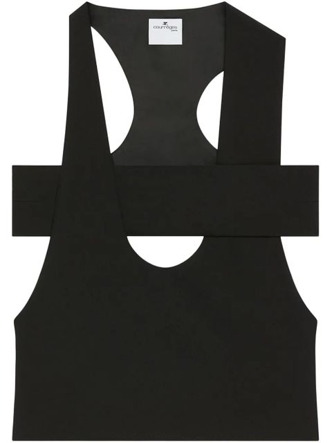 Courrèges Infinity tank top - Black - zdjęcie produktu nr 1