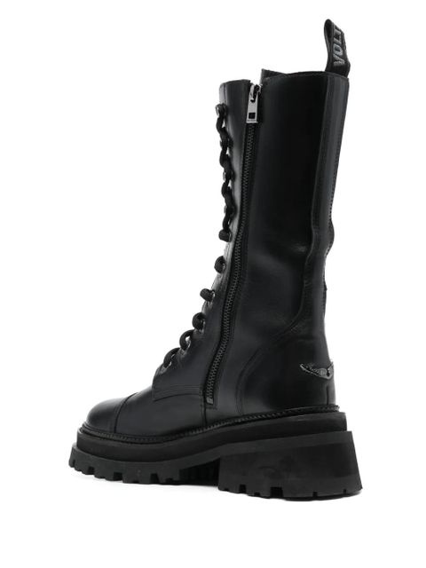 Zadig&Voltaire Ride lace-up boots - Black