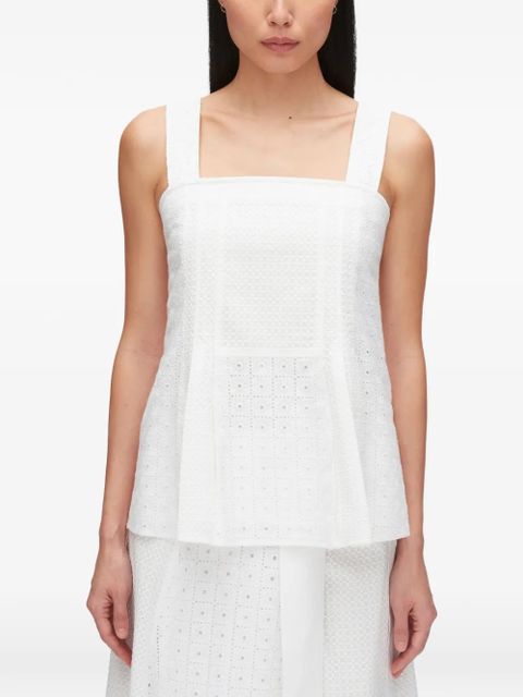3.1 Phillip Lim square-neck top - White - zdjęcie produktu nr 2