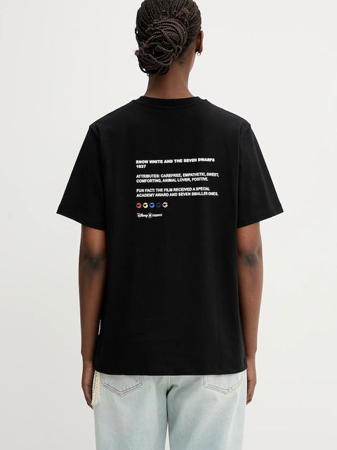 Coperni x Disney t-shirt bawełniany Snow White damski kolor czarny DJS03F5036SNO - zdjęcie produktu nr 1