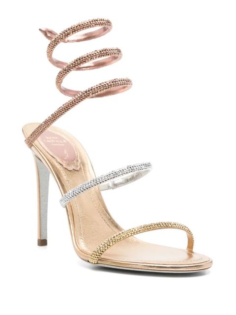 René Caovilla 105mm Cleo sandals - Gold - zdjęcie produktu nr 2