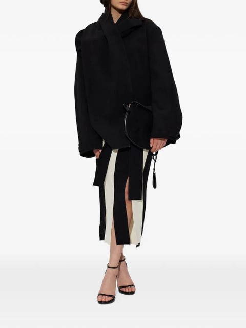 ENTIRE STUDIOS belted jacket - Black - zdjęcie produktu nr 2