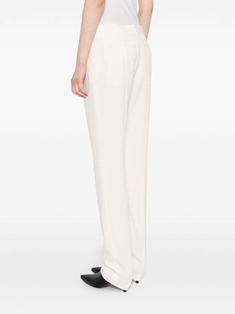 TOTEME low-waist slim trousers - Neutrals