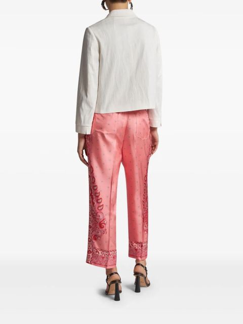 ETRO jacquard-pattern jacket - White