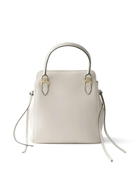 Prada Carry mini leather handbag - White - zdjęcie produktu nr 2
