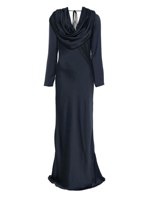 ROTATE BIRGER CHRISTENSEN cowl-neck maxi dress - Blue - zdjęcie produktu nr 1