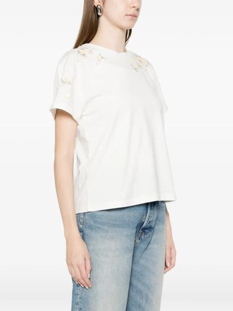 TWINSET floral T-shirt - White