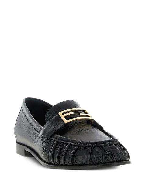FENDI curled tray baguette loafers - Black - zdjęcie produktu nr 2