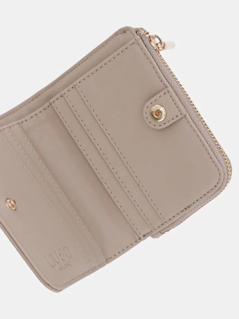 Liu Jo portfel damski kolor beżowy AA5171 E0087