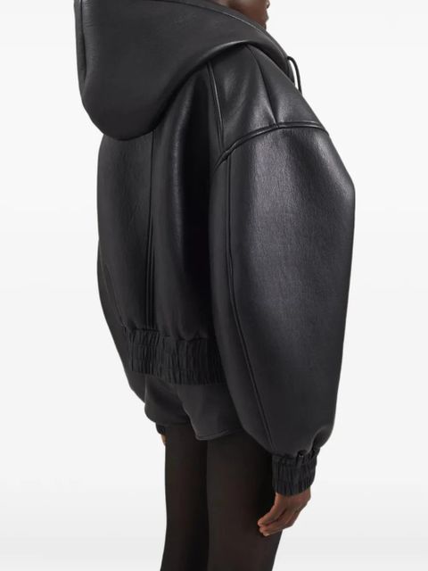 The Frankie Shop Jackson hooded jacket - Black - zdjęcie produktu nr 2