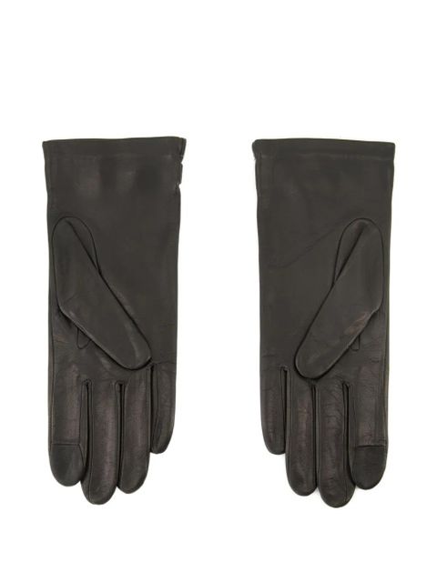 AMI Paris heart-buckle leather gloves - Black - zdjęcie produktu nr 2