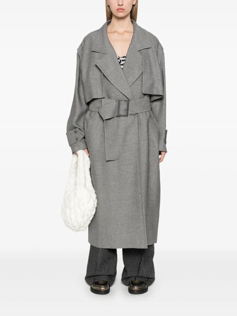 JW Anderson Longline trench coat - Grey