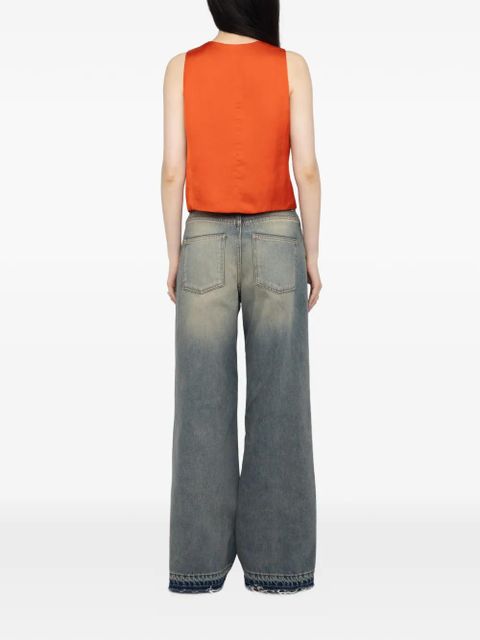 Zadig&Voltaire Emaus V-neck waistcoat - Orange