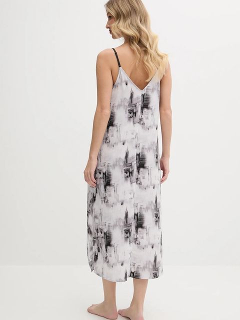 Dkny koszula nocna damska kolor biały YI40053 - zdjęcie produktu nr 2