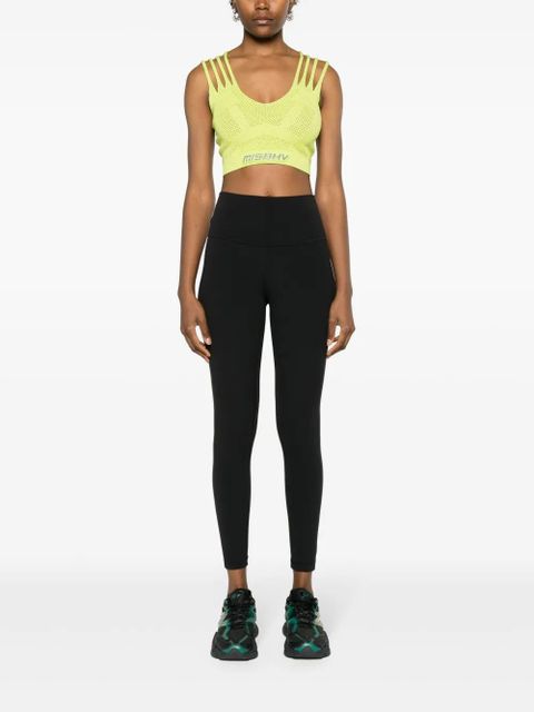 MISBHV Future mesh crop top - Green
